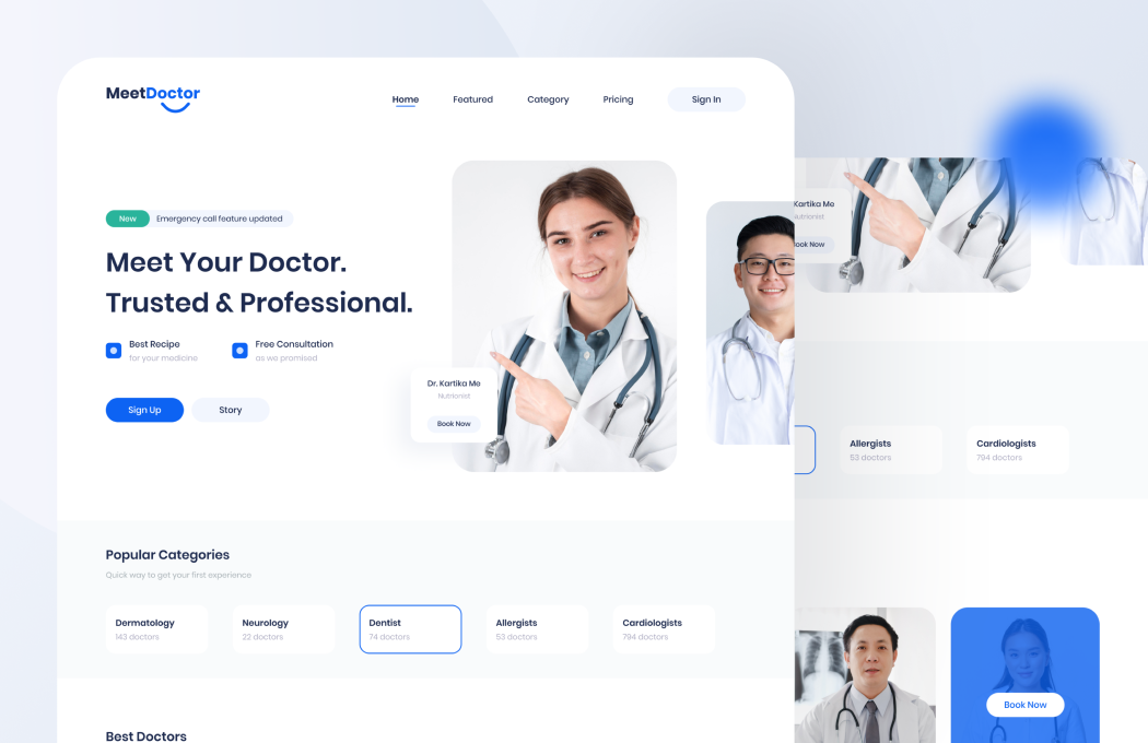 Kelas Bootcamp Full-Stack Website Developer: Website Doctor Appointment di BuildWithAngga